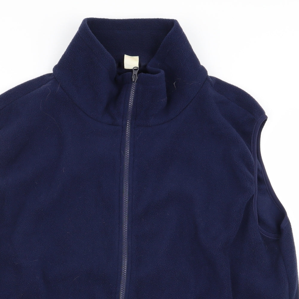 Preworn Mens Blue   Full Zip Jumper Size XL