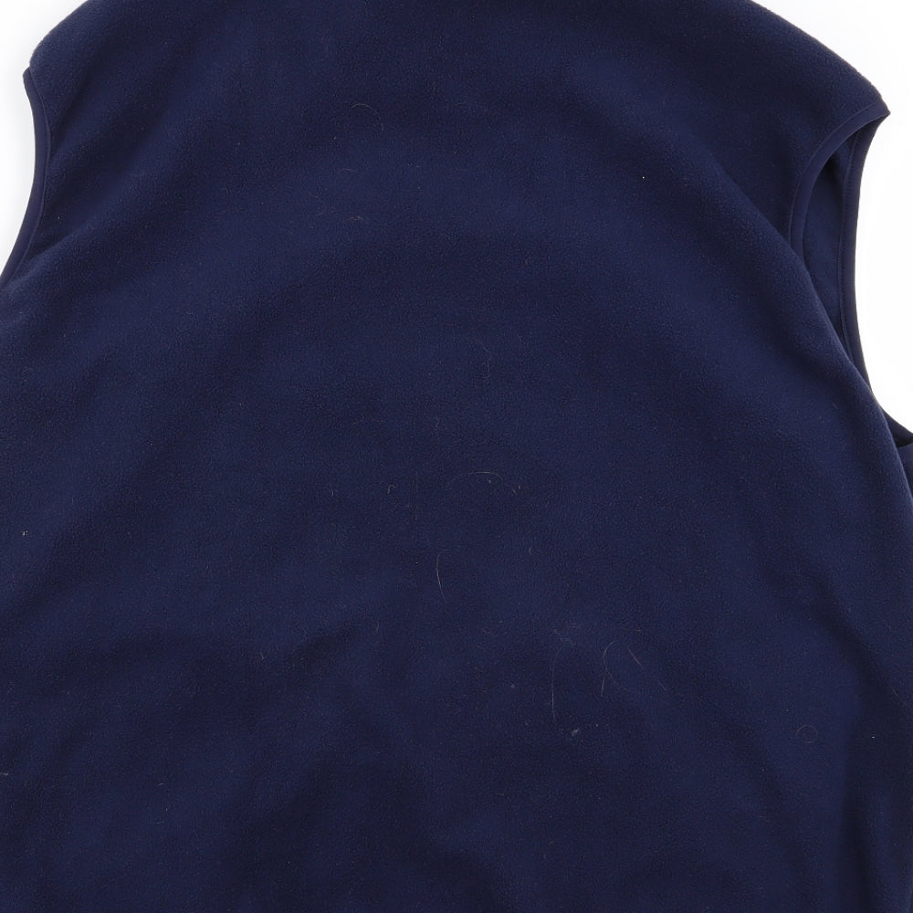 Preworn Mens Blue   Full Zip Jumper Size XL