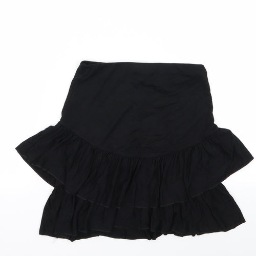 PLT Womens Black   Flare Skirt Size 8  - Stretch waistband