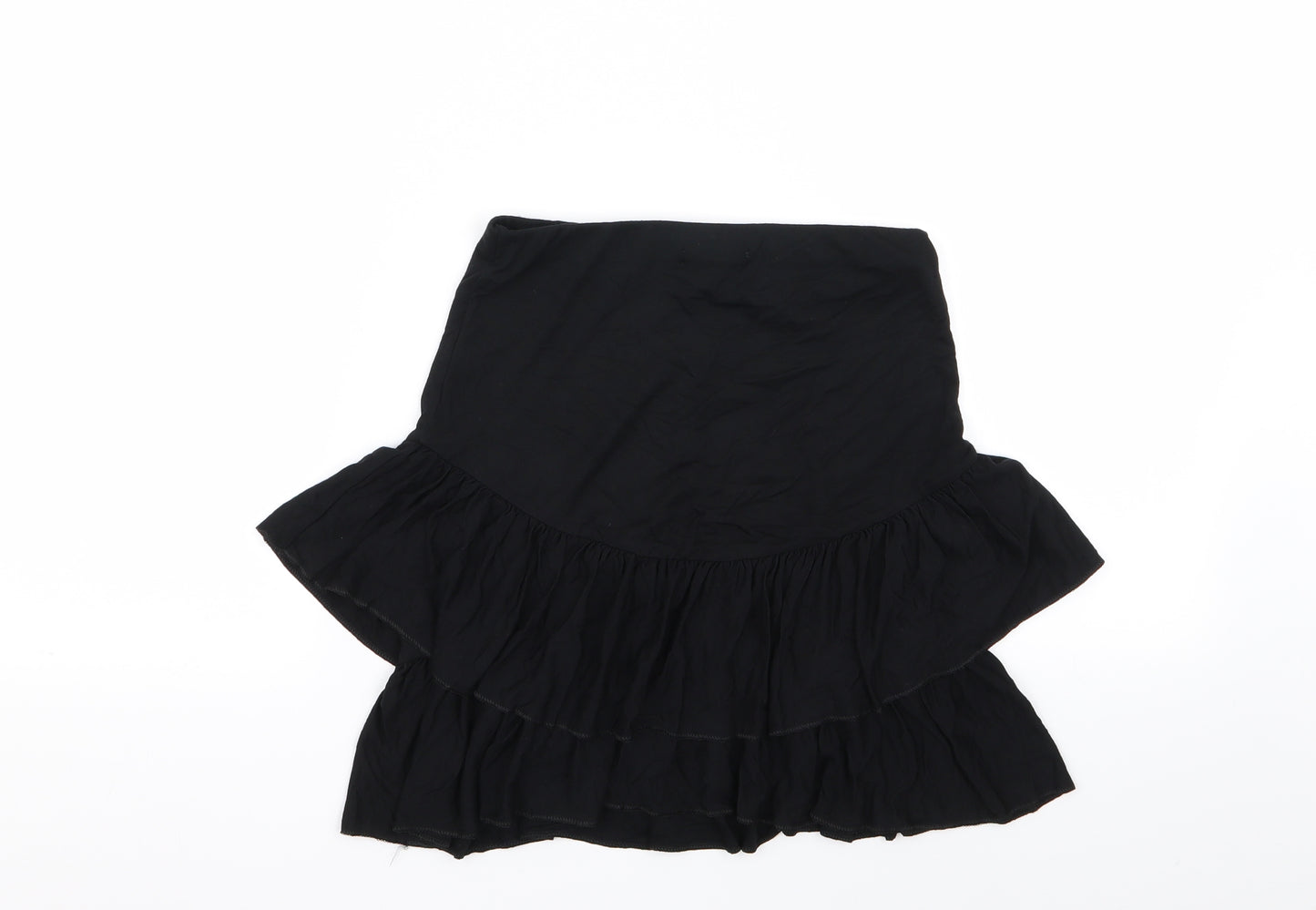 PLT Womens Black   Flare Skirt Size 8  - Stretch waistband