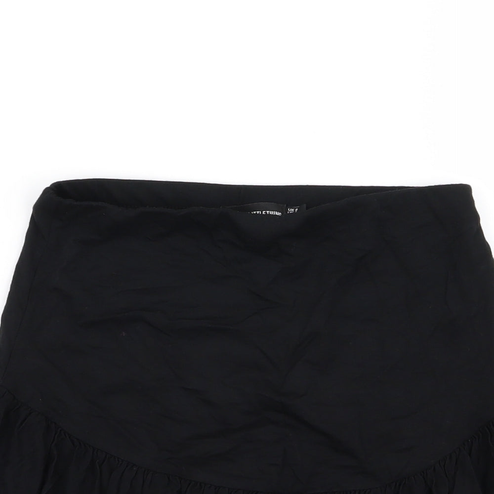 PLT Womens Black   Flare Skirt Size 8  - Stretch waistband