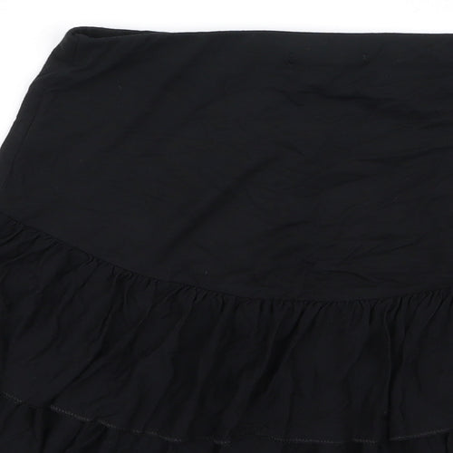 PLT Womens Black   Flare Skirt Size 8  - Stretch waistband