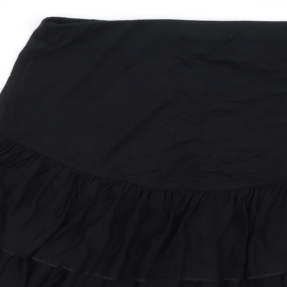 PLT Womens Black   Flare Skirt Size 8  - Stretch waistband
