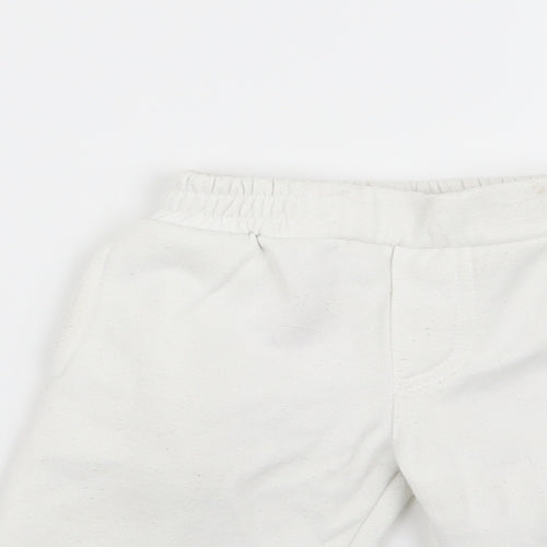 Lonsdale Girls White   Jogger Trousers Size 0-3 Months