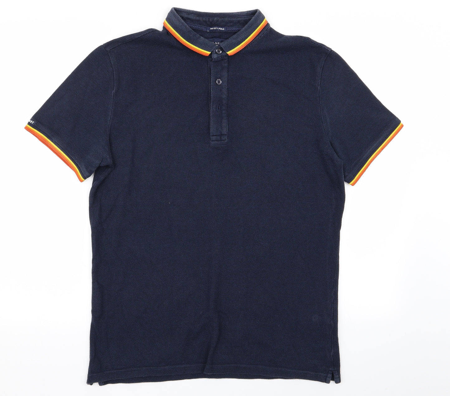 Superdry Mens Blue    Polo Size L