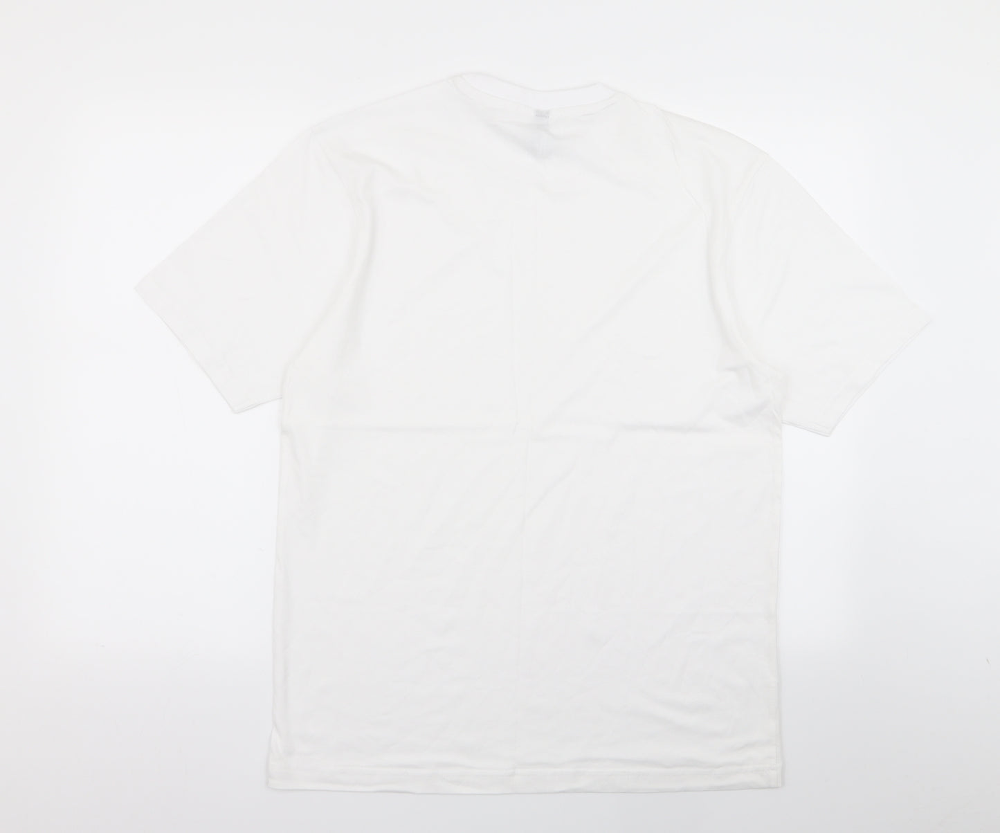 Donnay Mens White    T-Shirt Size L