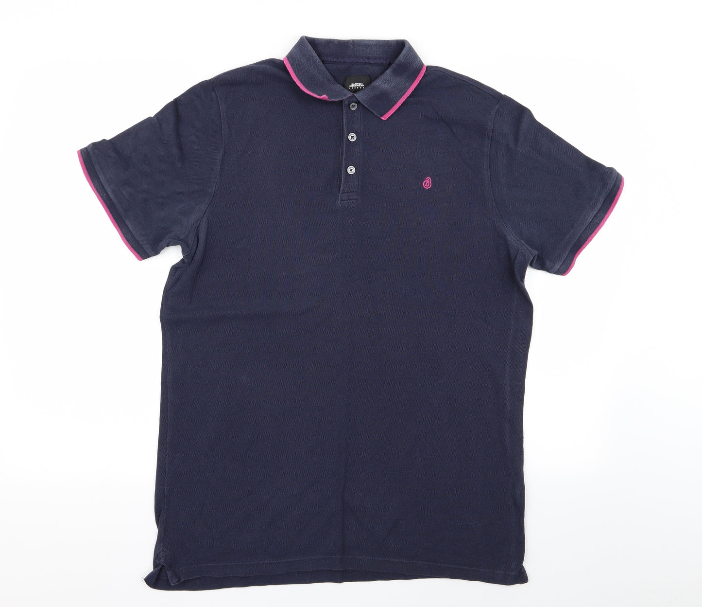 burton menswear Mens Blue    Polo Size M