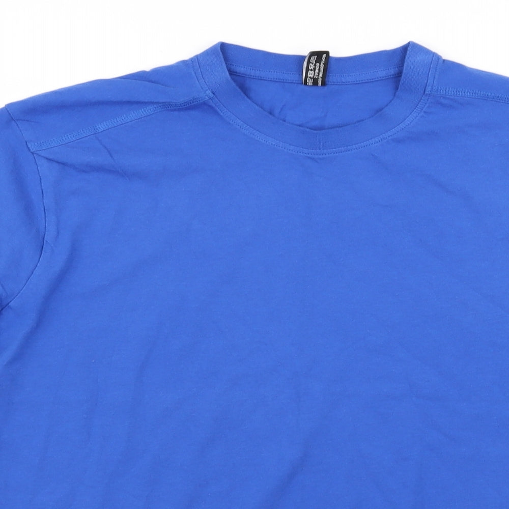 Donnay Mens Blue    T-Shirt Size L