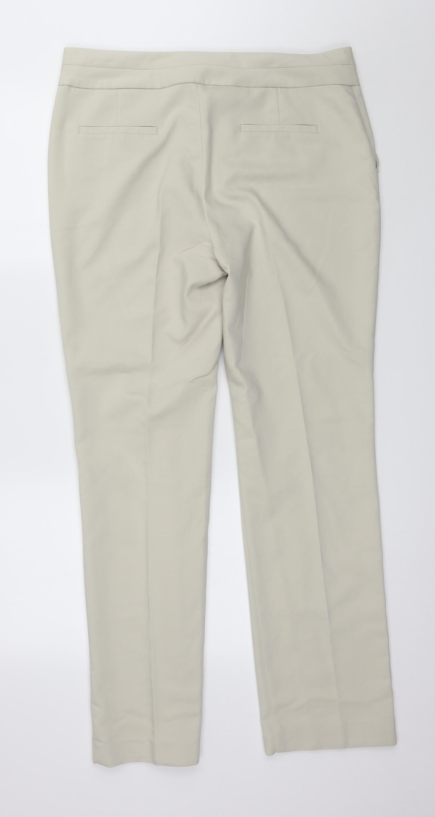 Per Una Womens Beige   Trousers  Size 14 L30 in