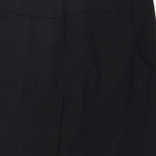 Dorothy Perkins Womens Black   Trousers  Size 14 L26 in