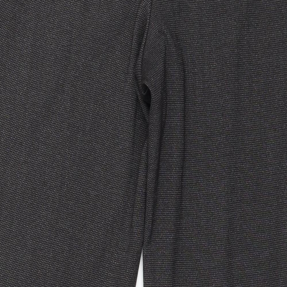 Marks and Spencer Womens Grey   Trousers  Size 10 L28 in