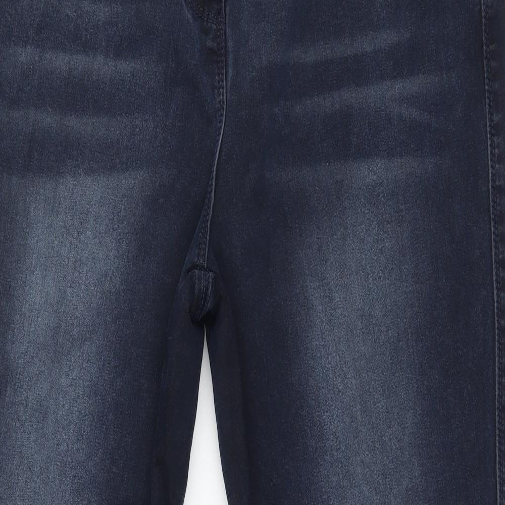 NEXT Womens Blue  Denim Skinny Jeans Size 16 L28 in