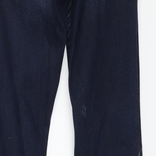H&M Womens Blue  Denim Bootcut Jeans Size 10 L33 in