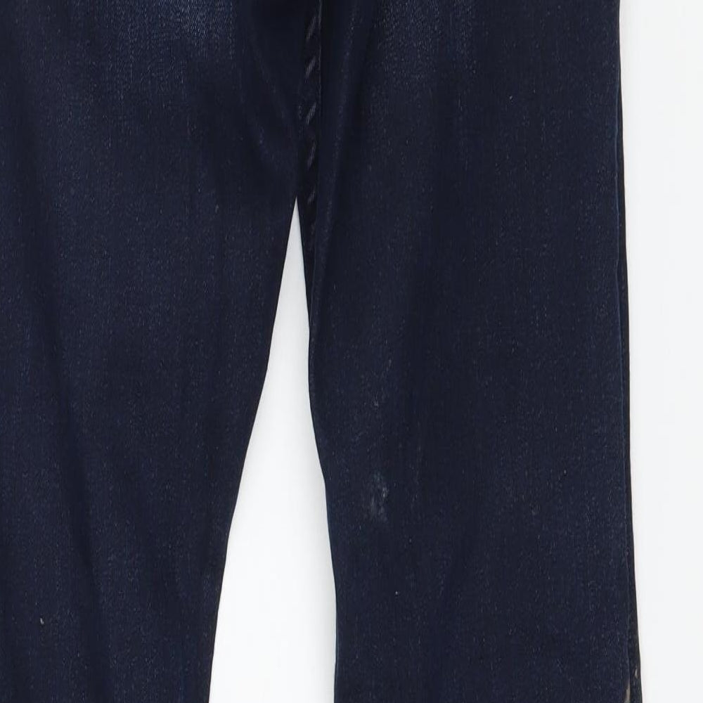H&M Womens Blue  Denim Bootcut Jeans Size 10 L33 in