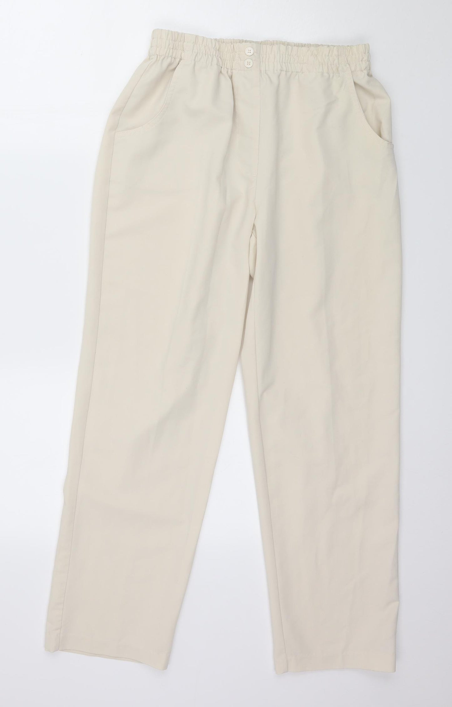 Damart Womens Ivory   Trousers  Size 12 L26 in