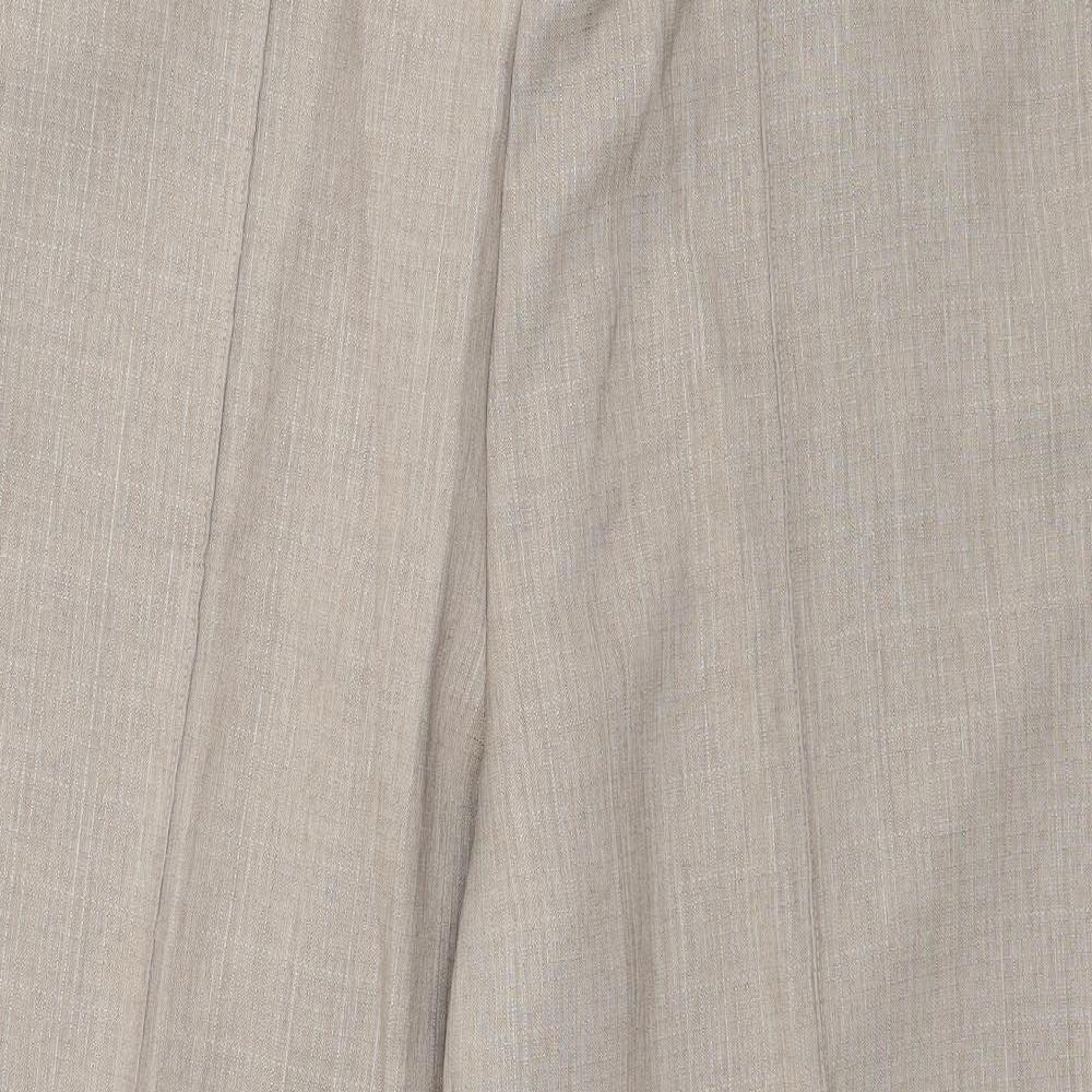 Marks and Spencer Womens Brown   Cropped Trousers Size 18 L25 in