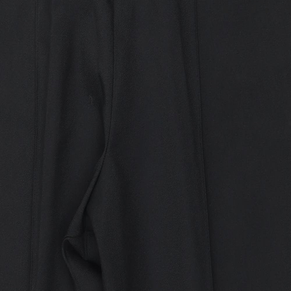 Marks and Spencer Womens Black   Trousers  Size 18 L25 in