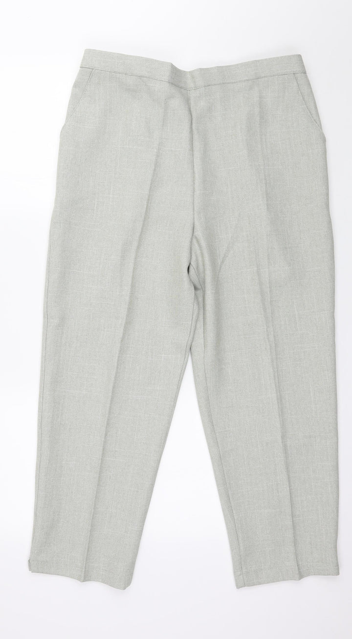 Emma Womens Grey   Trousers  Size 18 L25 in