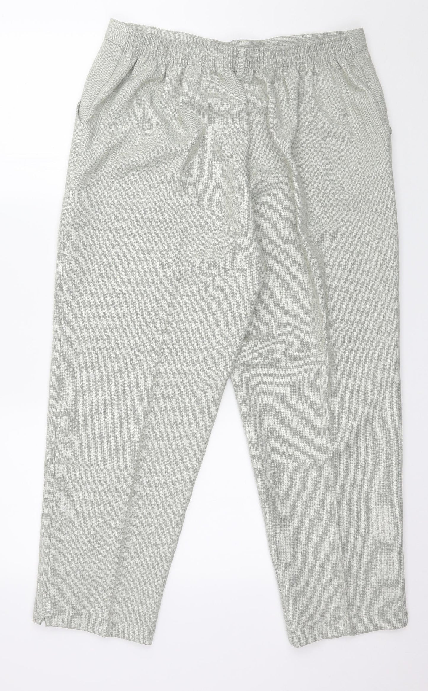 Emma Womens Grey   Trousers  Size 18 L25 in