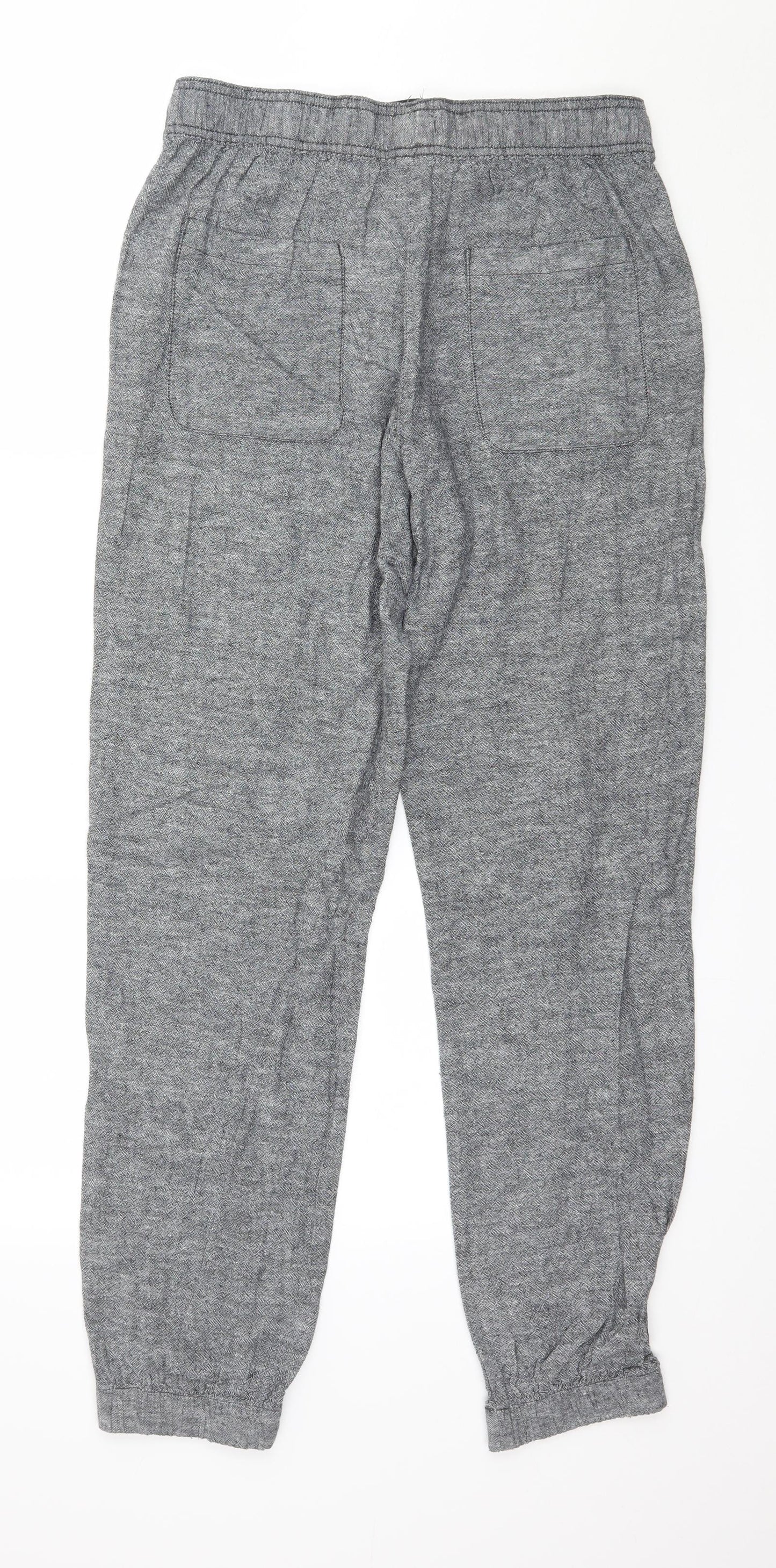TU Womens Grey   Jogger Trousers Size 10 L27 in