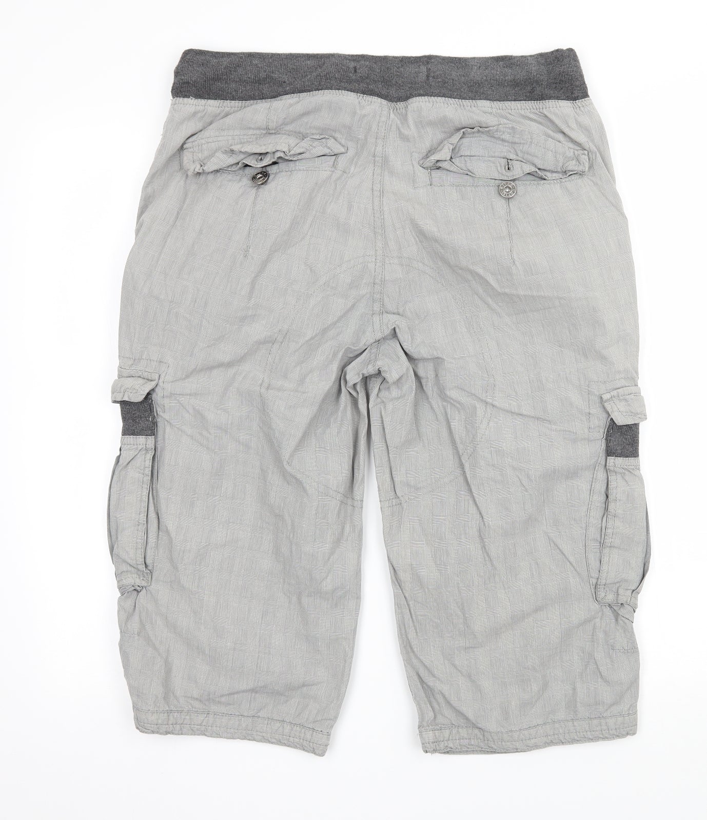 River Island Mens Grey   Bermuda Shorts Size 32 in