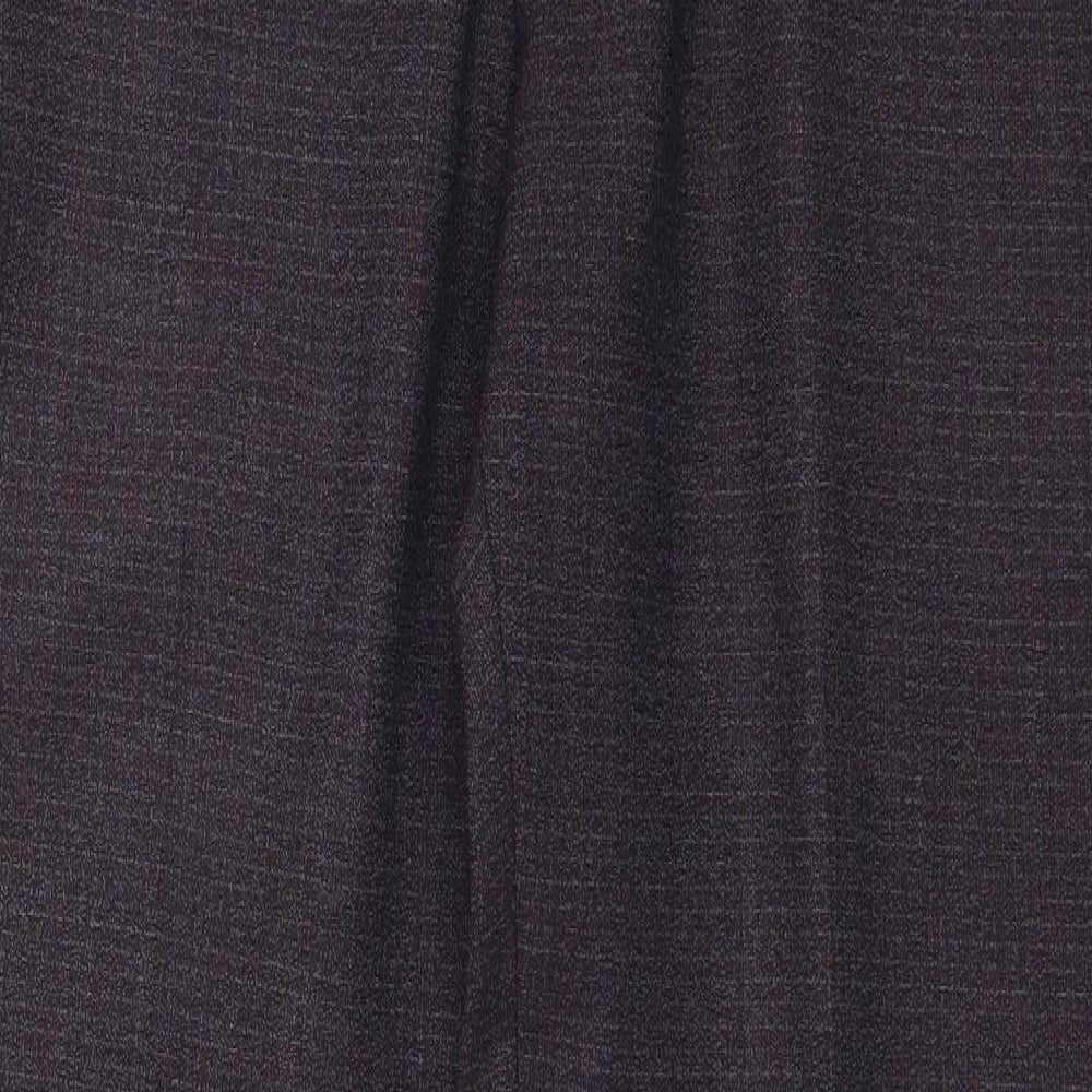 John Lewis Mens Purple Check  Trousers  Size 34 in L33 in
