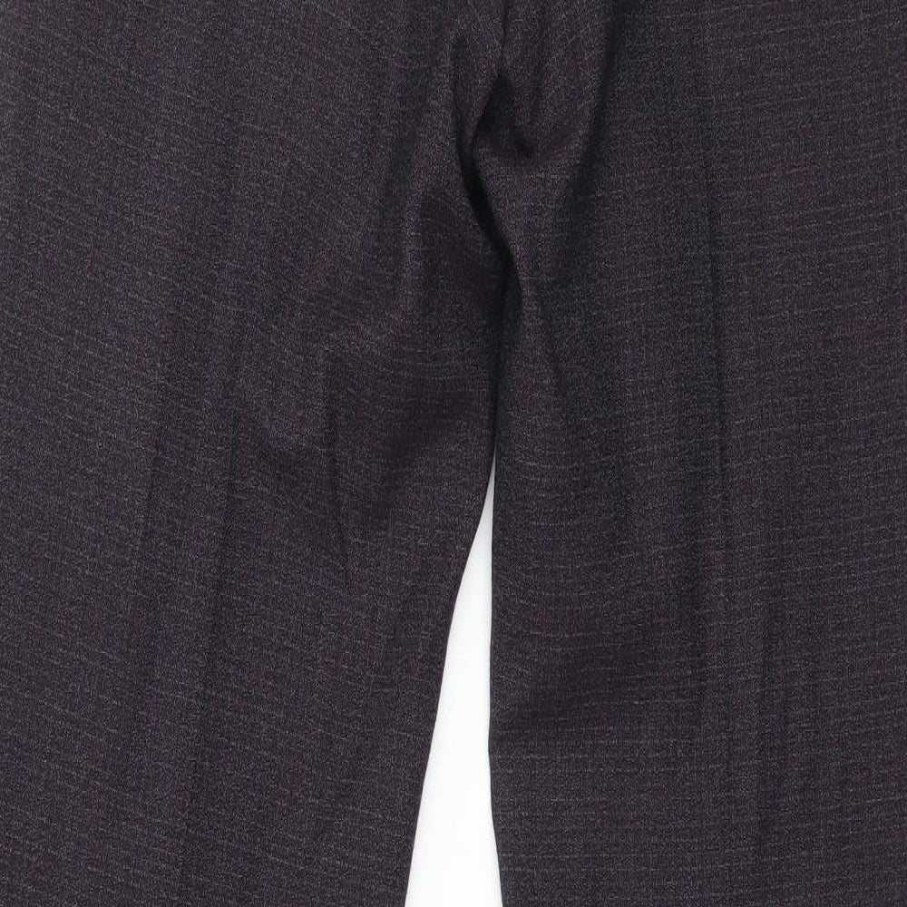John Lewis Mens Purple Check  Trousers  Size 34 in L33 in