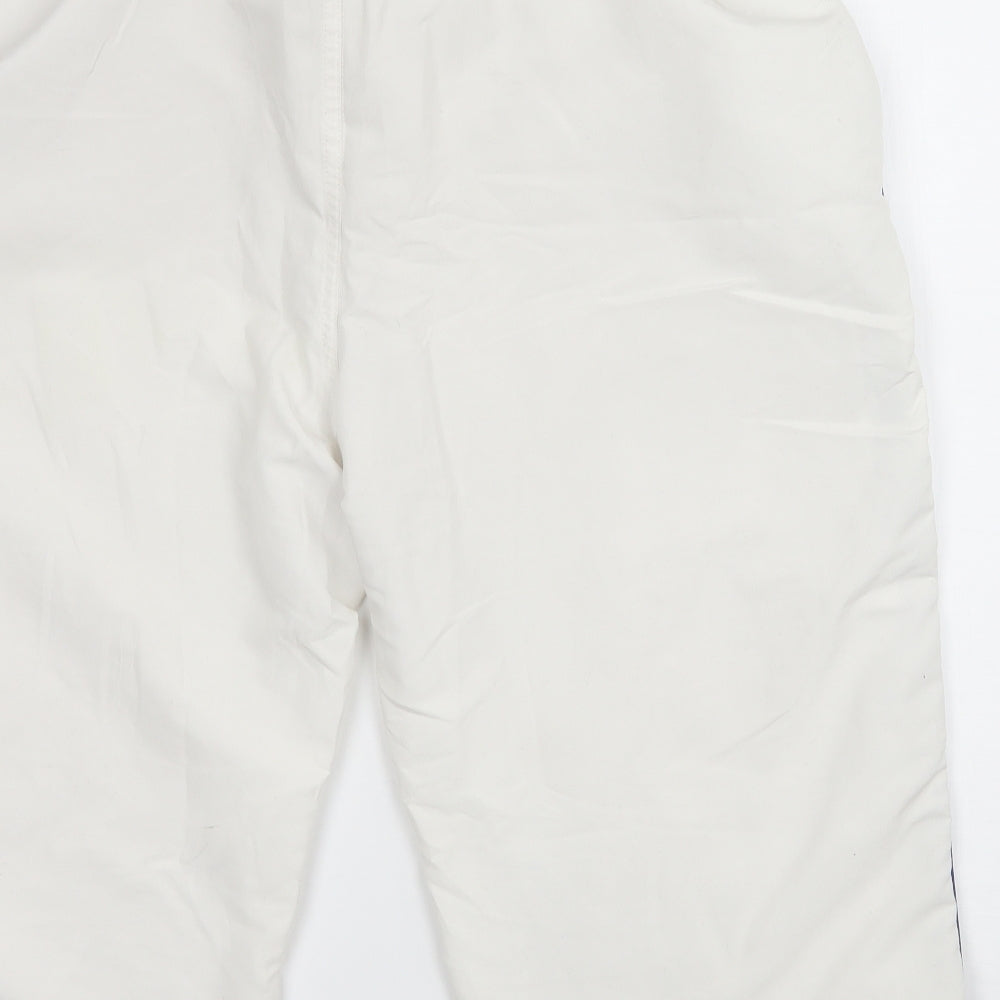 George Mens Ivory Striped  Bermuda Shorts Size L