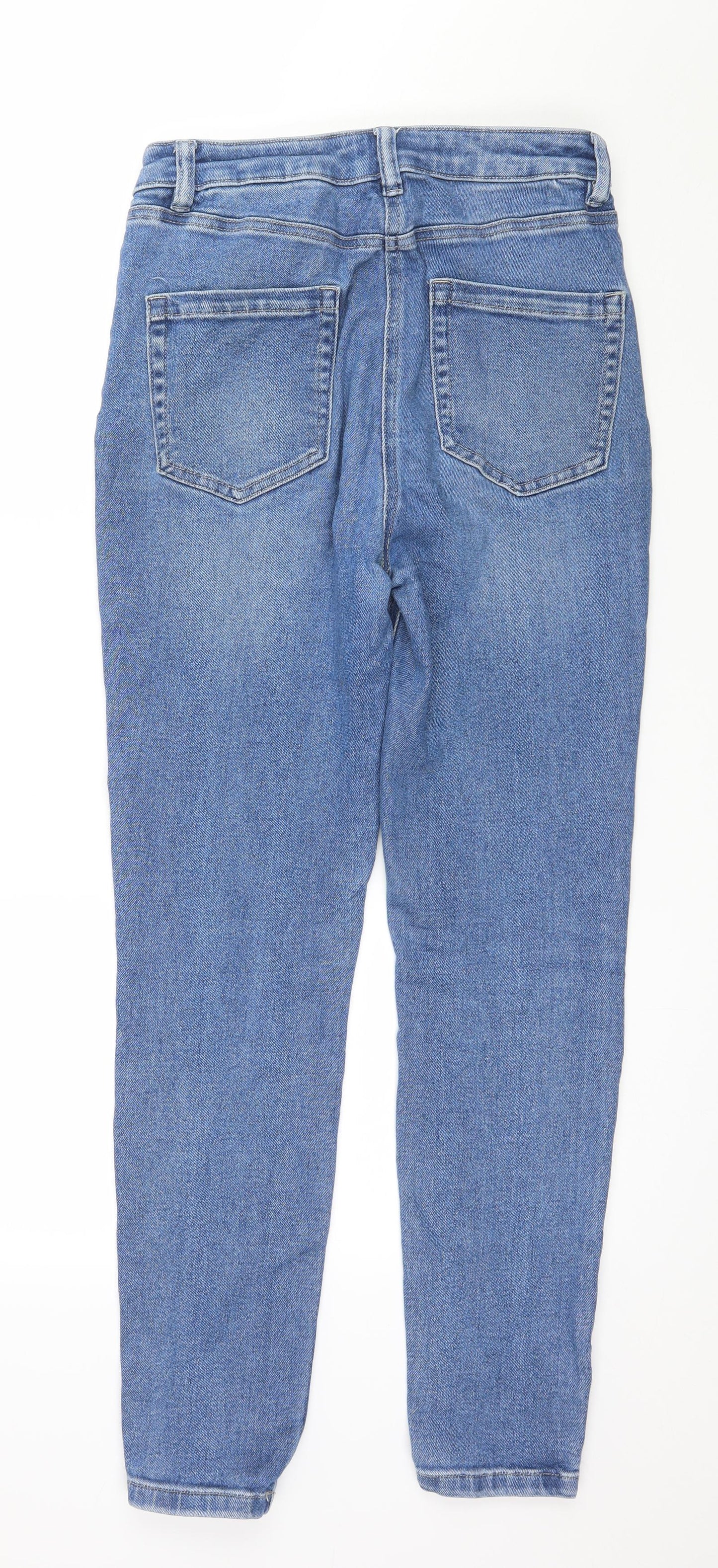NEXT Womens Blue  Denim Skinny Jeans Size 10 L28 in