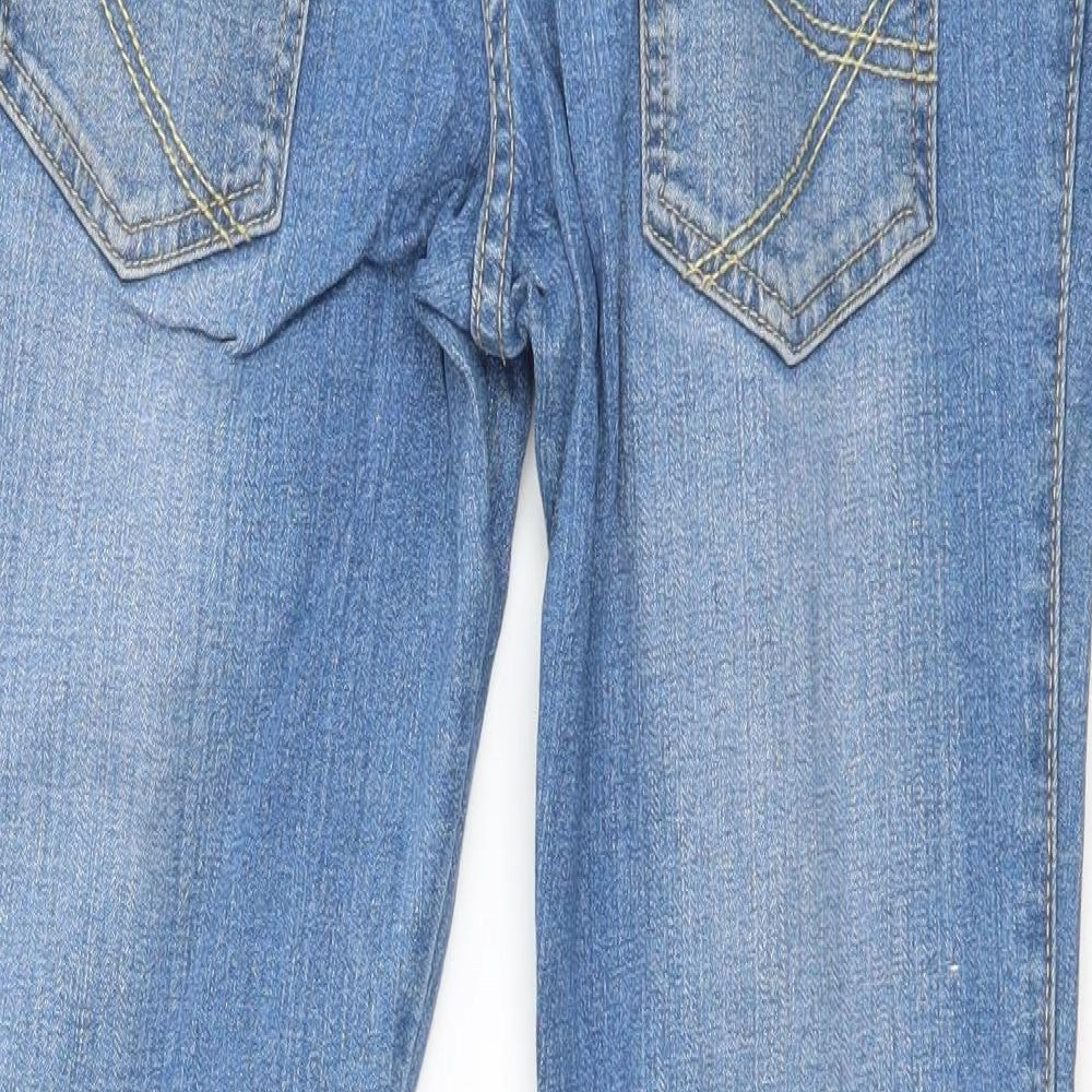 Indigo Girls Blue  Denim Straight Jeans Size 13 Years