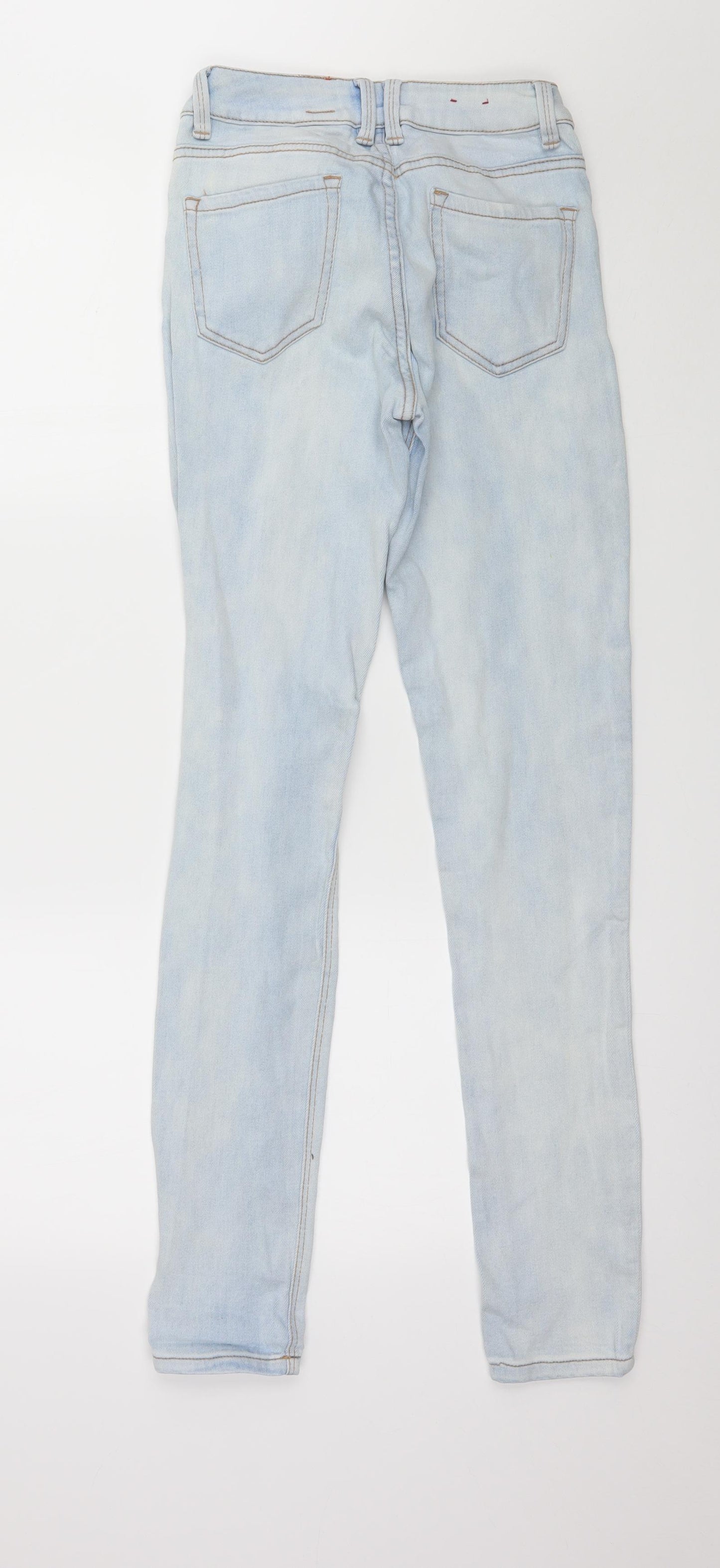 YES YES Womens Blue  Denim Skinny Jeans Size 10 L30 in