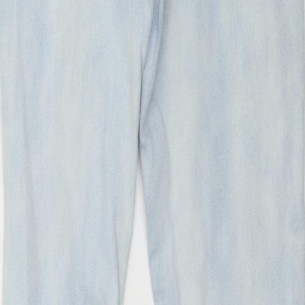 YES YES Womens Blue  Denim Skinny Jeans Size 10 L30 in