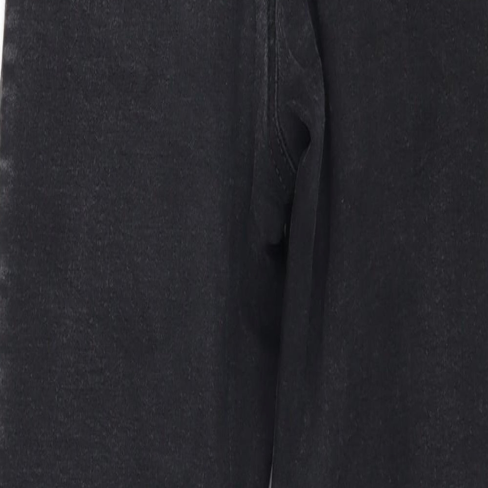 Denim & Co. Womens Grey  Denim Skinny Jeans Size 6 L26 in