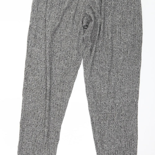 Love to Lounge Womens Grey Solid Knit Capri Pyjama Pants Size 6