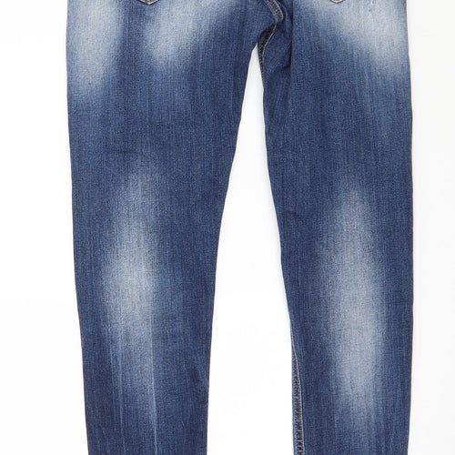 Akiro Womens Blue  Denim Skinny Jeans Size 32 in L29 in