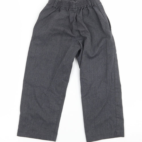 George Boys Grey   Dress Pants Trousers Size 3-4 Years