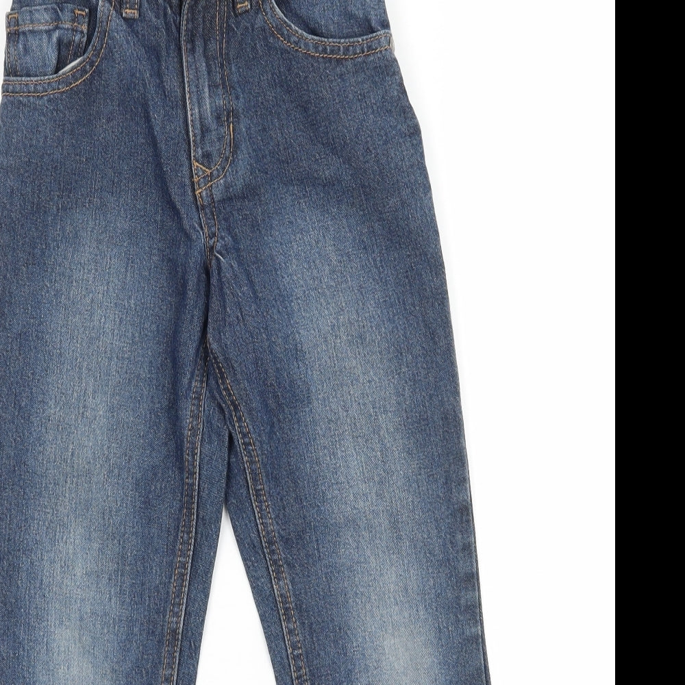 George Boys Blue  Denim Straight Jeans Size 6-7 Years