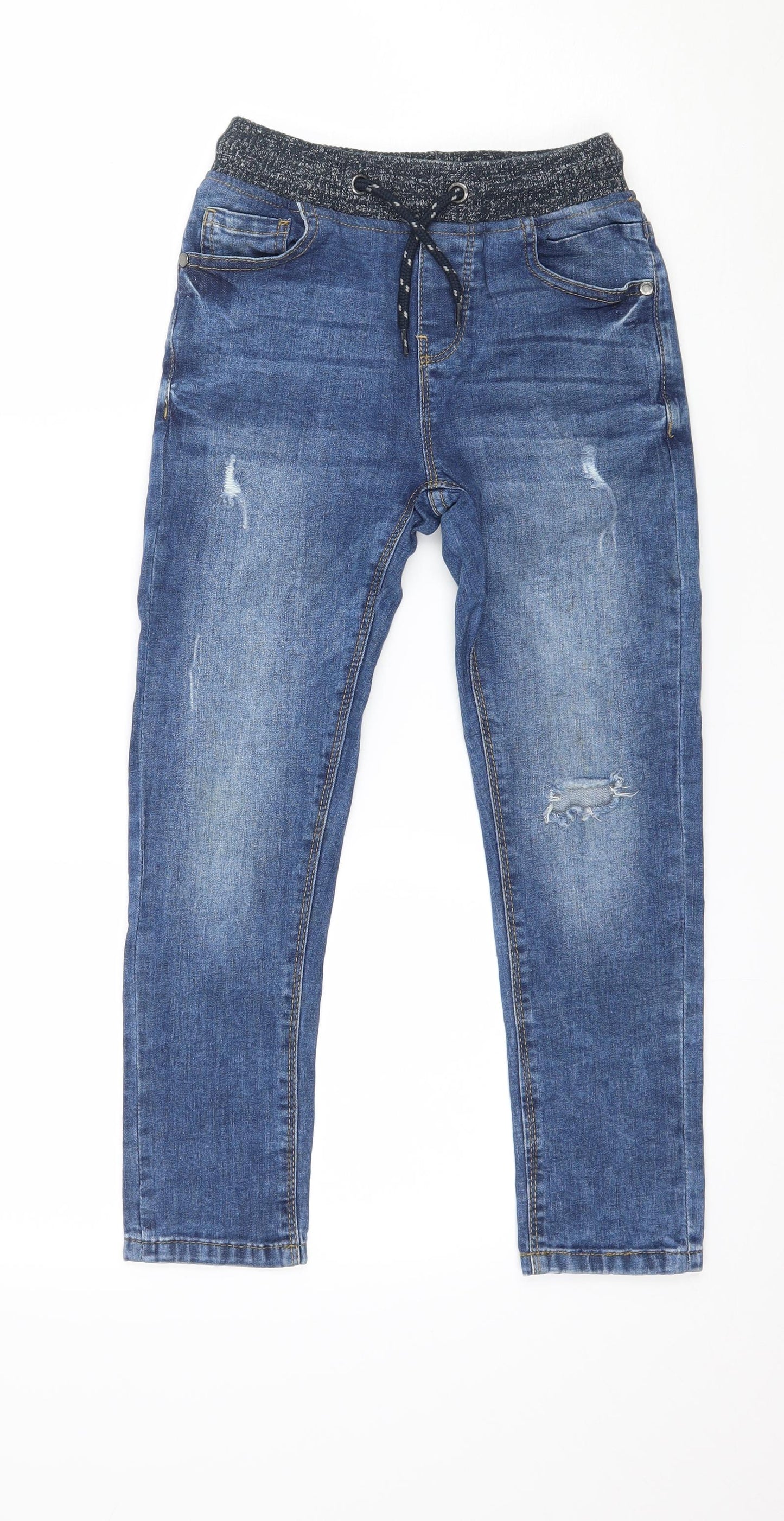 NEXT Boys Blue  Denim Straight Jeans Size 7 Years