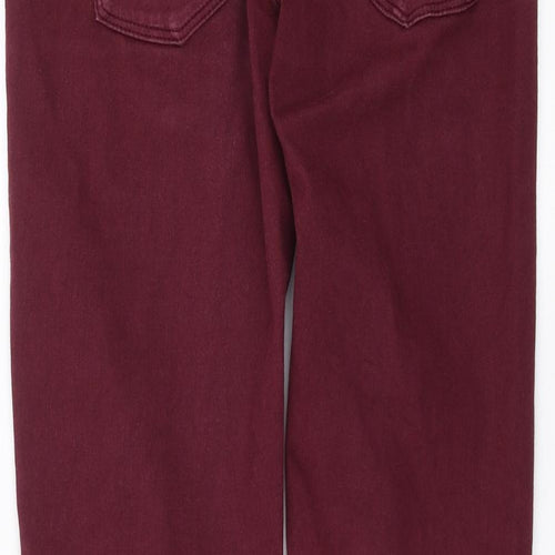 Oasis Womens Purple  Denim Skinny Jeans Size 12 L27 in