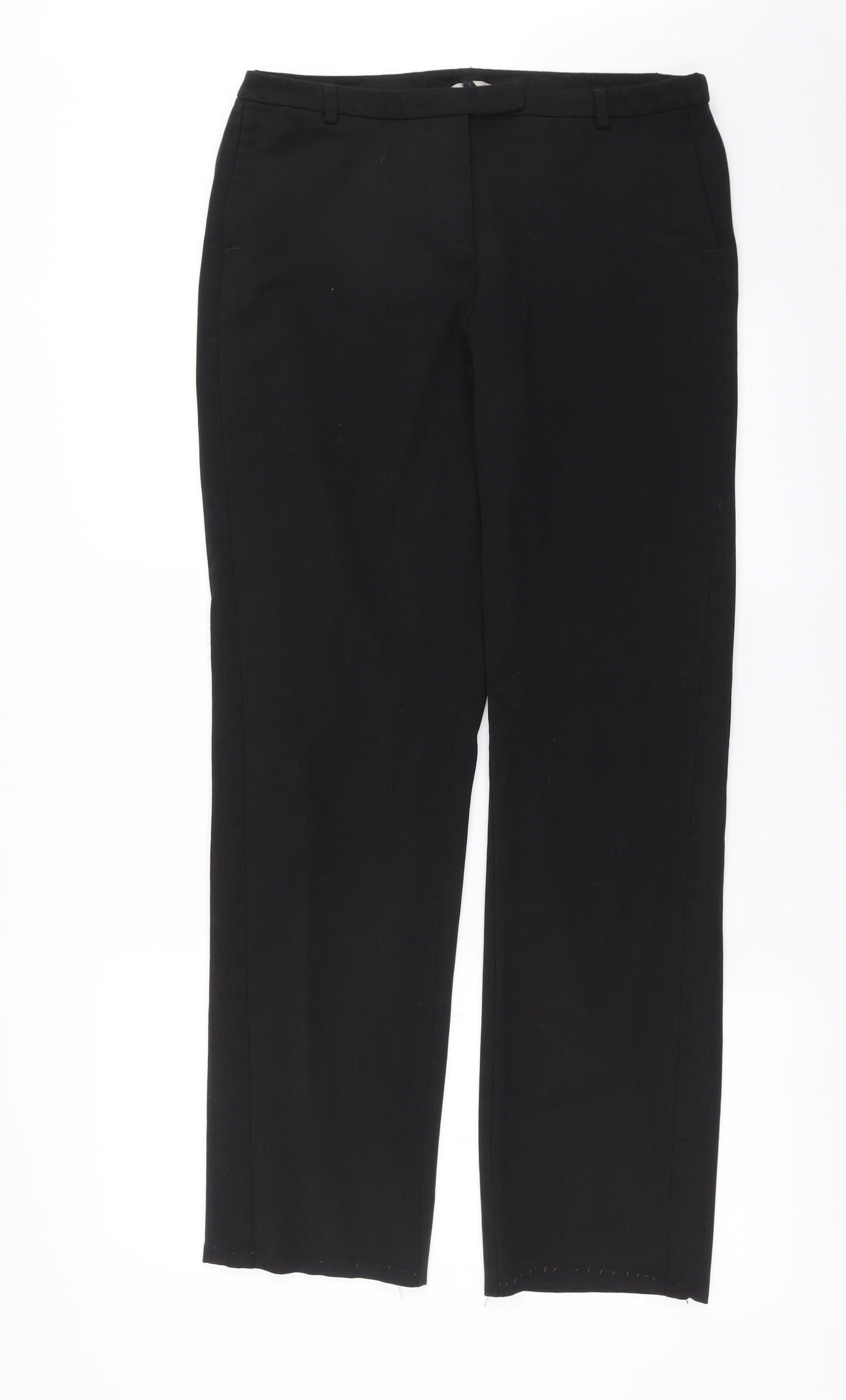 TU Womens Black   Trousers  Size 14 L30 in