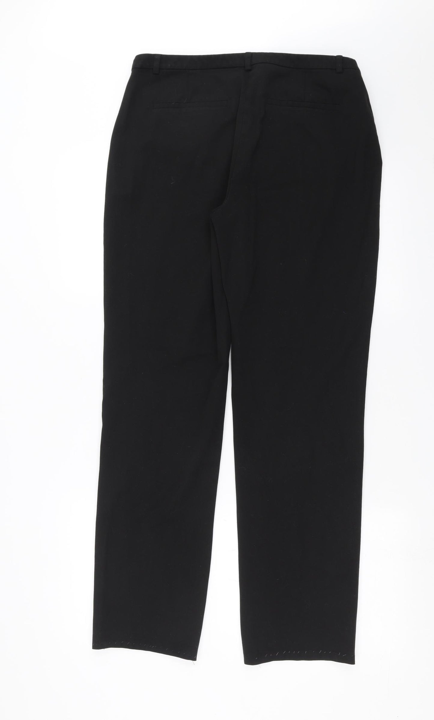 TU Womens Black   Trousers  Size 14 L30 in