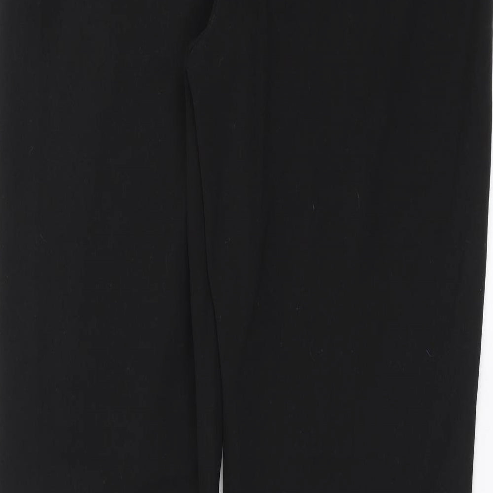 TU Womens Black   Trousers  Size 14 L30 in