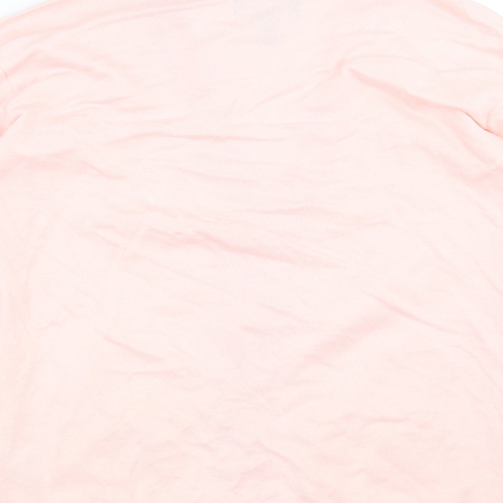 Lands' End Womens Pink  Knit Cardigan Jumper Size S