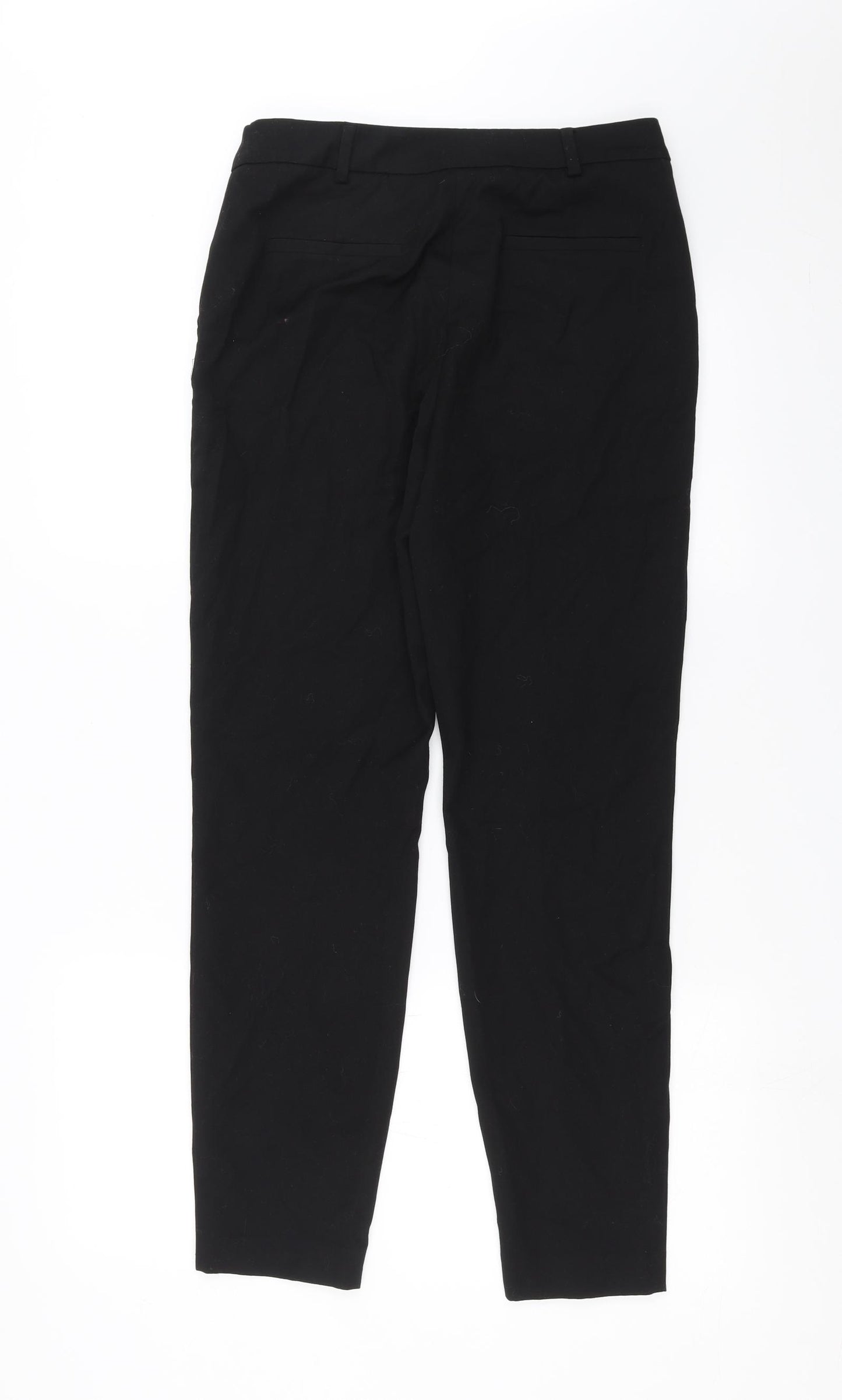 TU Womens Black   Trousers  Size 8 L28 in