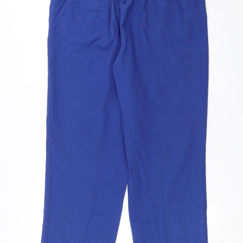 BM collection Womens Blue   Trousers  Size 16 L27 in