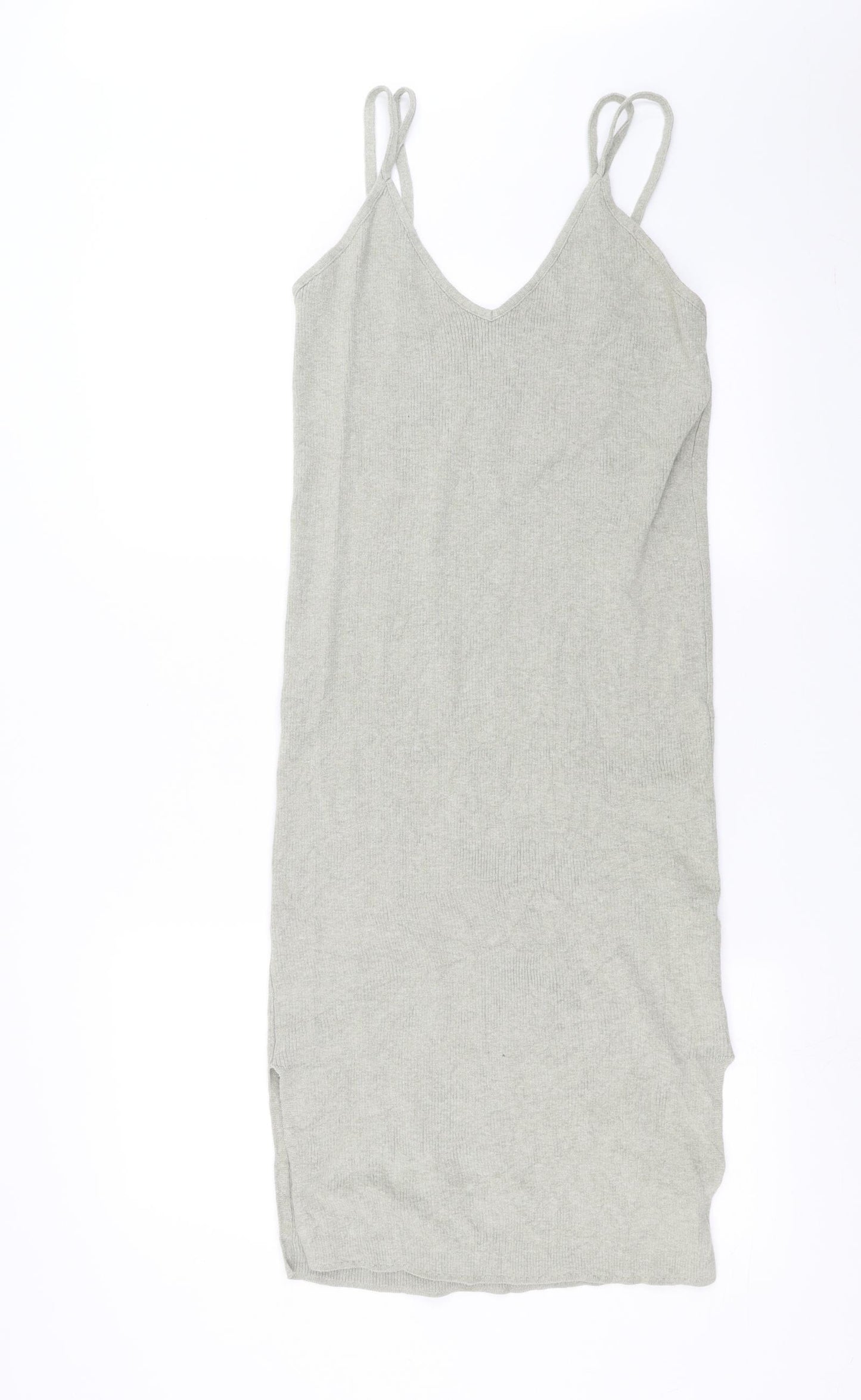 FOREVER 21 Womens Green  Knit Slip Dress  Size M
