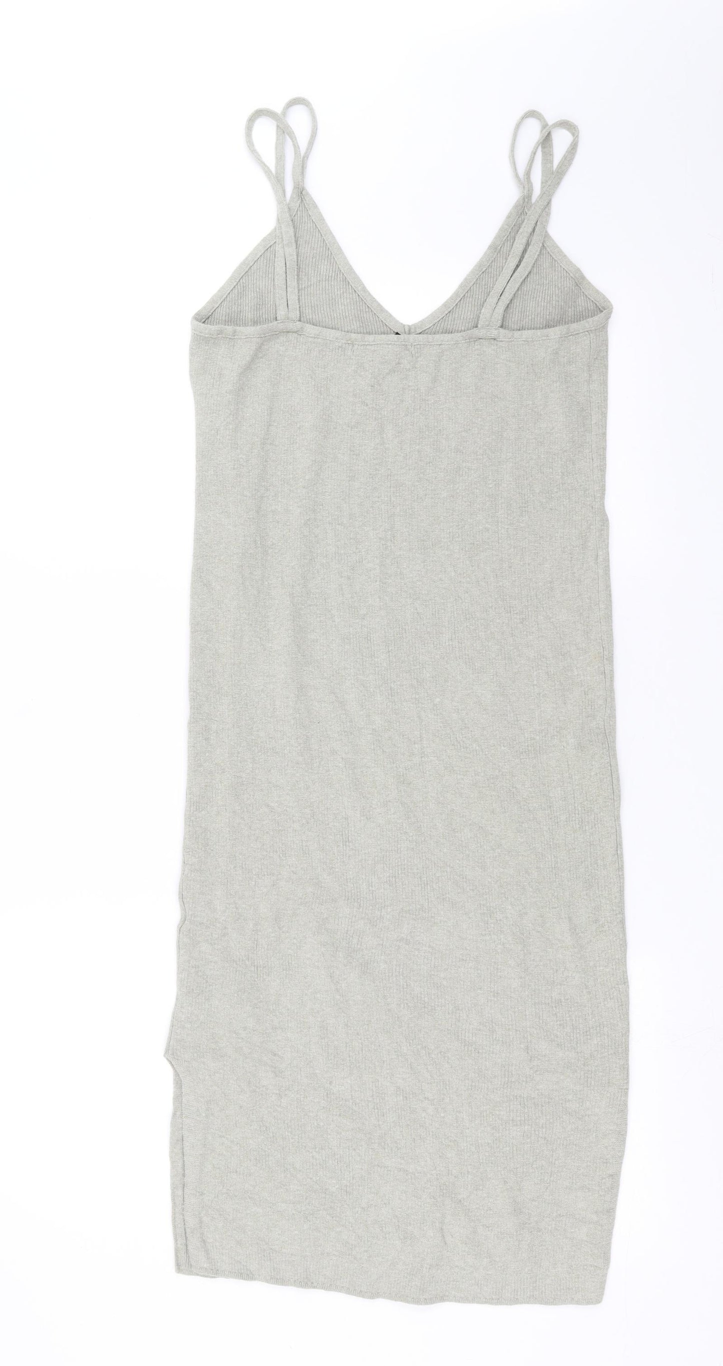 FOREVER 21 Womens Green  Knit Slip Dress  Size M