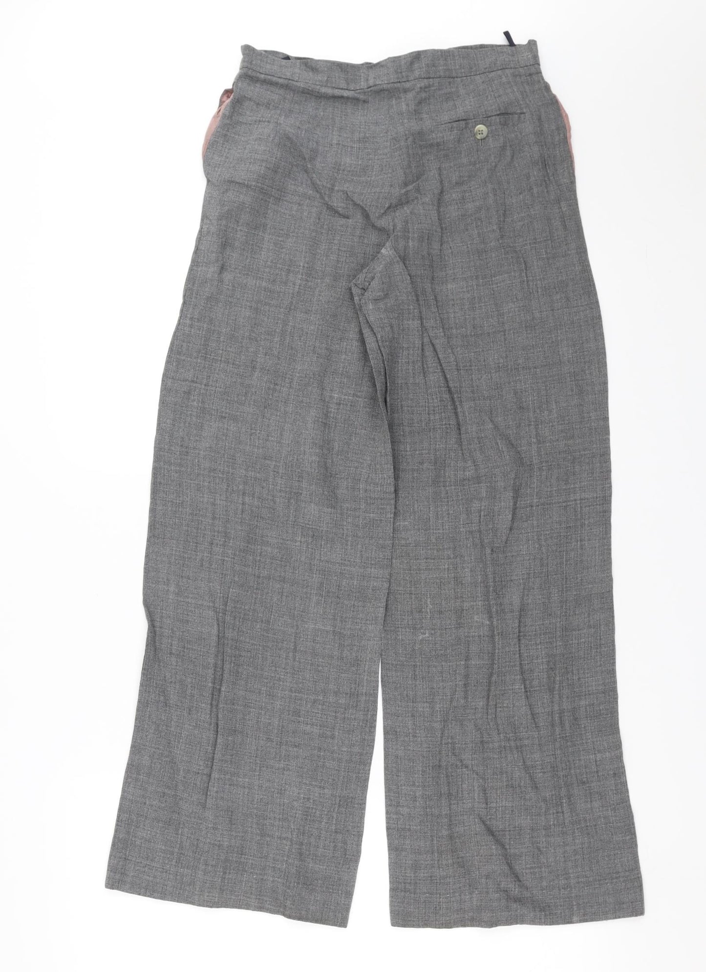 French Connection Womens Grey   Trousers  Size 8 L29 in