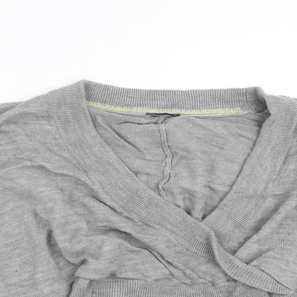 Terranova Womens Grey  Knit Pullover Jumper Size S