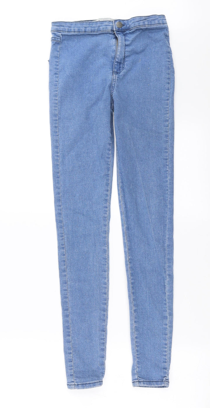 Primark Womens Blue Denim Skinny Jeans Size 10 L30 in